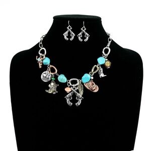 The “Ultimate Outlaw” Turquoise Charm Set